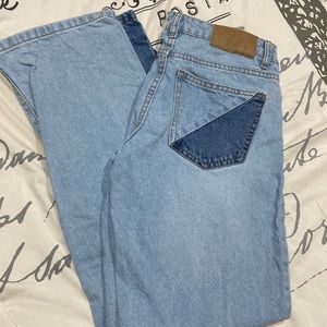Low rise straight Jean, Never worn